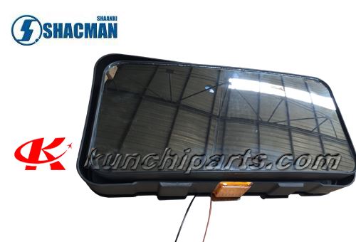Shacman Delong F3000 DZ13241770040 sānu spoguļu montāža